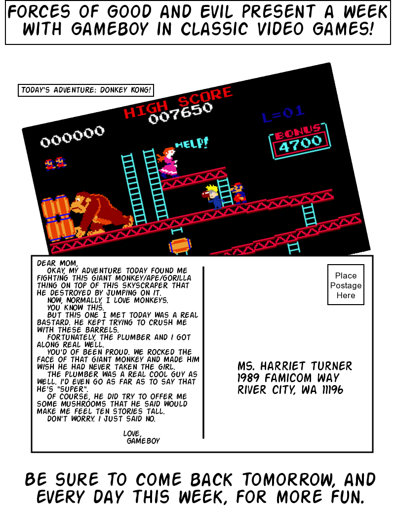 Postcards From Gameland: Donkey Kong