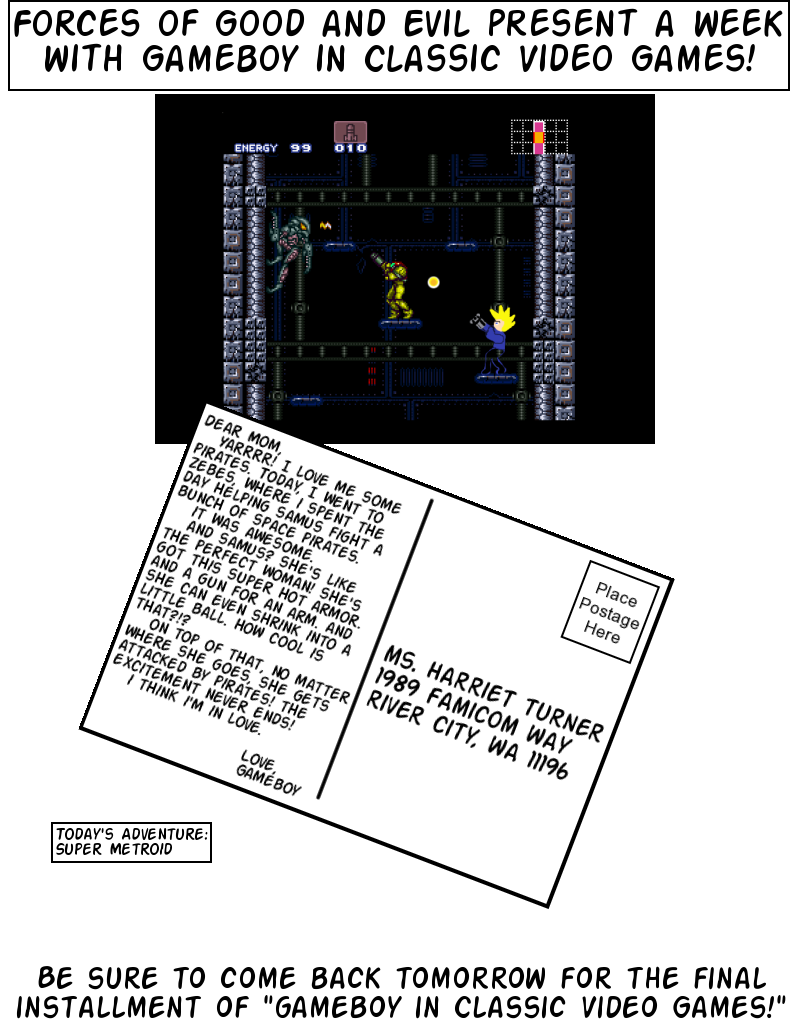 Postcards From Gameland: Super Metroid